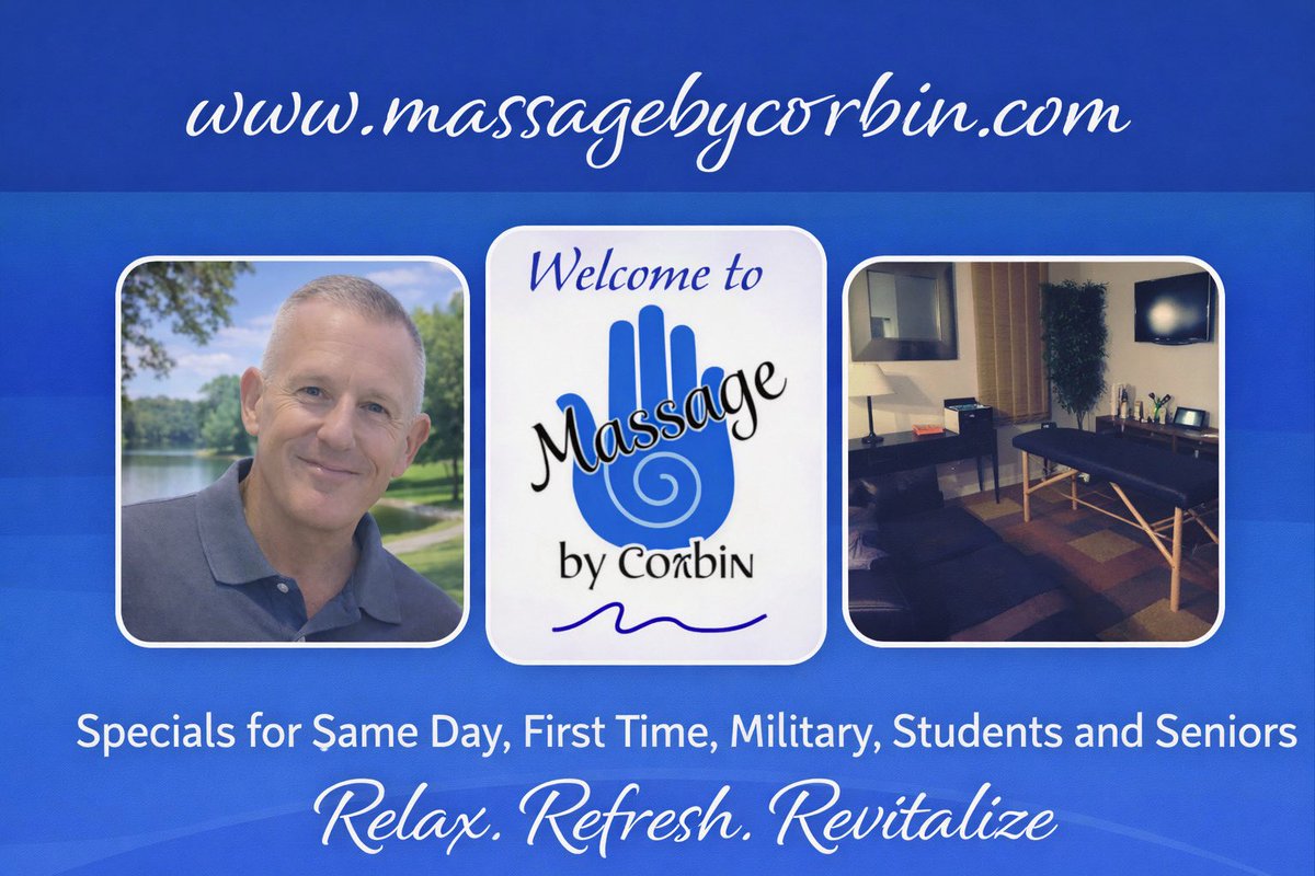 CorbinX - Full Time Massage Therapist! tweet media