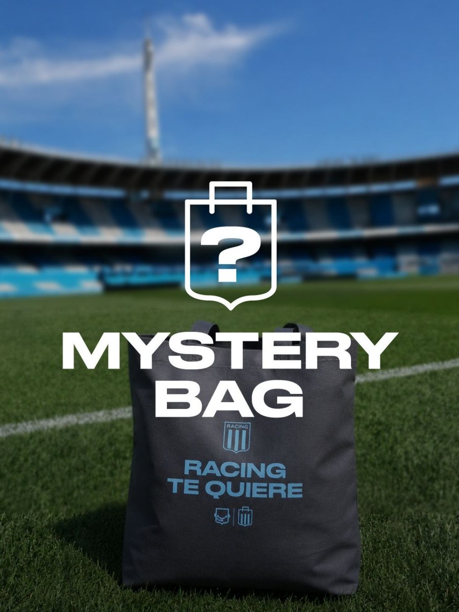 RacingSocios's tweet photo. Racing te quiere 🩵

Junto a @LocademiaRacing  realizamos un nuevo sorteo de 5 Mystery Bags para socios y socias con cuota al día.

¿Cómo participas?
✅ Seguí a @RacingSocios y @LocademiaRacing
✅ RT
✅ Cuota al día
✅ Comentá tu nombre y últimos 3 números de socio/a https://t.co/olmFQD82B5