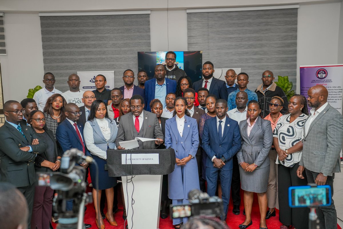 LawSocietyofKe's tweet photo. STATEMENT TO MEMBERS ON JUDICIAL ACCOUNTABILITY, THE ADMINISTRATION OF JUSTICE AND THE WAY FORWARD.

The Law Society of Kenya has today issued a statement to members outlining the Council's position on judicial accountability, the administration of justice, and the way forward in addressing persistent challenges affecting the justice sector.

The statement follows sustained engagement between the Society, the Judiciary, the Judicial Service Commission, and members of the Bar, during which advocates across the country raised concerns relating to judicial accountability, delays in the administration of justice, registry inefficiencies, case management, the working environment for advocates, and the overall efficiency and integrity of the justice system.

While reaffirming its unwavering commitment to the independence of the Judiciary and the rule of law, the Society has announced a series of resolutions aimed at strengthening accountability, promoting institutional reforms, enhancing structured engagement with key justice sector stakeholders, and improving the administration of justice for the benefit of advocates and the public.

The Society shall undertake a nationwide boycott of court proceedings on Wednesday,
22nd July, 2026. The Society shall also undertake targeted physical boycotts of courts presided over by Judges and Judicial Officers who have obtained court orders stopping or otherwise preventing the Judicial Service Commission or the Ethics and Anti-Corruption Commission from exercising their constitutional mandates of investigating or processing complaints or allegations of corruption or misconduct against those Judges or Judicial Officers.

The Council has called upon all members to remain united, professional, and steadfast as the Society implements these resolutions in pursuit of a more transparent, efficient, and accountable justice system.

Follow the link to view the full statement. 
https://t.co/EXWq882YYs