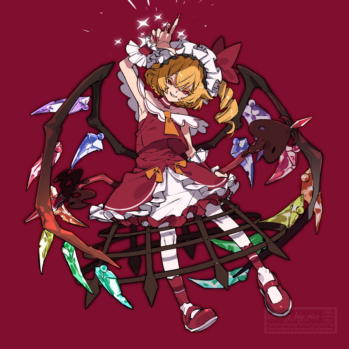 leally_big_rice's tweet photo. フランドール
#東方幻想絵クリプス 
#東方Project https://t.co/PxHmSrG3Hn