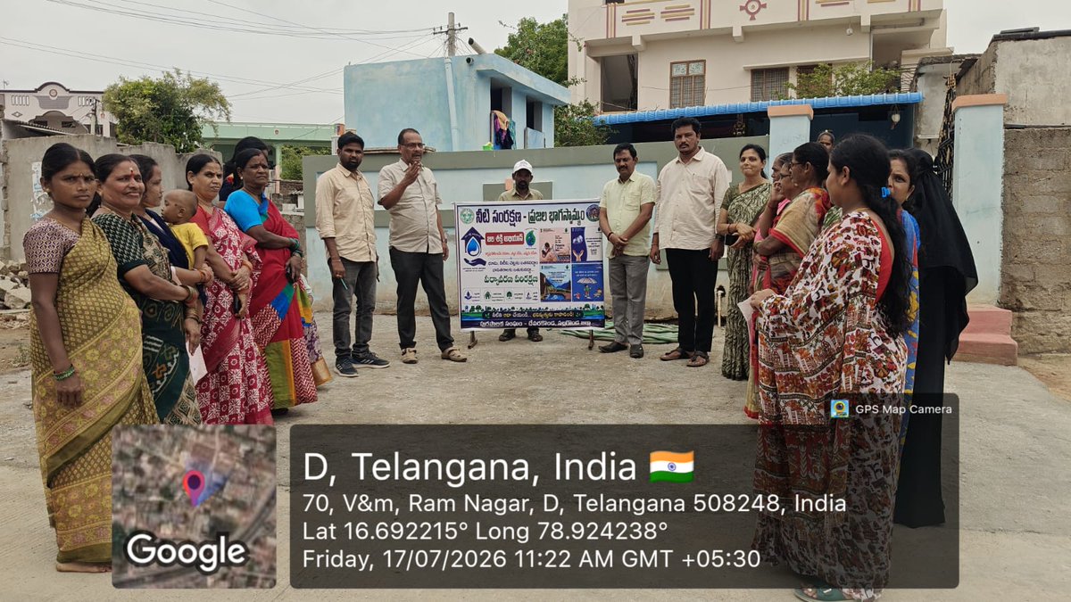 DevarakondaMun1's tweet photo. As a part of #CatchTheRain Campaign Today conducted ward level Water Conservation Awareness Programme in Devarakonda Municipality #CatchTheRain #JSJB3 #RainwaterHarvesting #WaterConservation #wanaparthyMunicipality #SwachhBharat #Telangana #SaveWater #MissionLiFE
@cdmatelangana https://t.co/C9pUxGUmFY