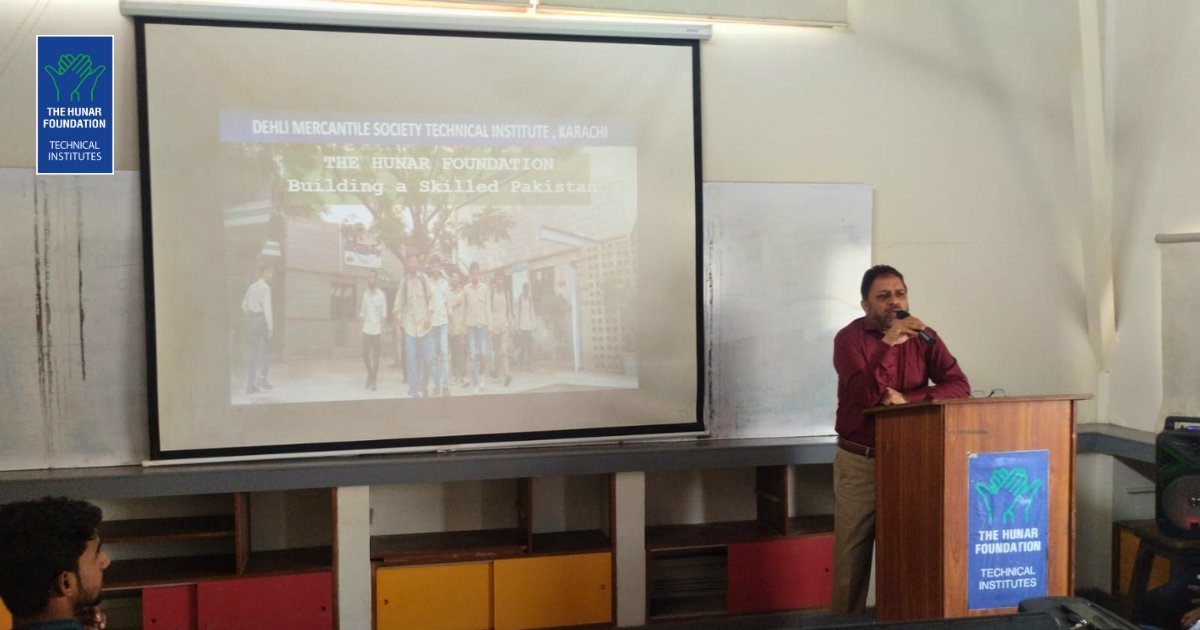 THFHunar's tweet photo. A new journey begins! 

THF-DMSTI welcomed the July–December Batch 2026 during its Orientation Session, marking the first step towards practical skills, career growth and a brighter future.

#TheHunarFoundation #THF #DMSTI #OrientationDay https://t.co/PZE7fGdcYC