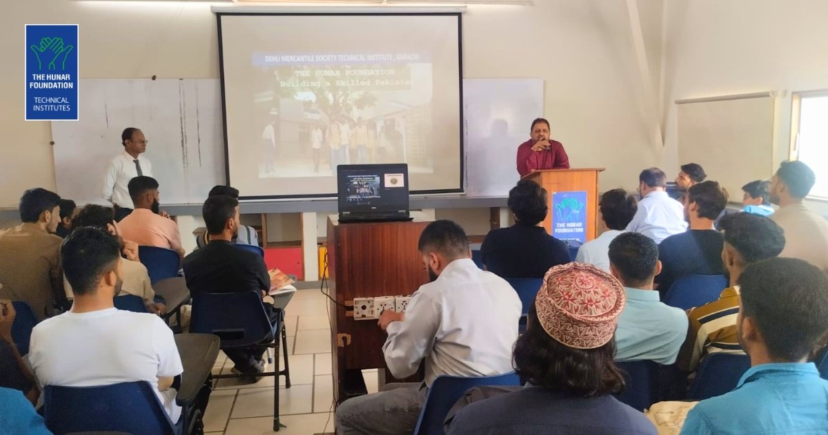 THFHunar's tweet photo. A new journey begins! 

THF-DMSTI welcomed the July–December Batch 2026 during its Orientation Session, marking the first step towards practical skills, career growth and a brighter future.

#TheHunarFoundation #THF #DMSTI #OrientationDay https://t.co/PZE7fGdcYC