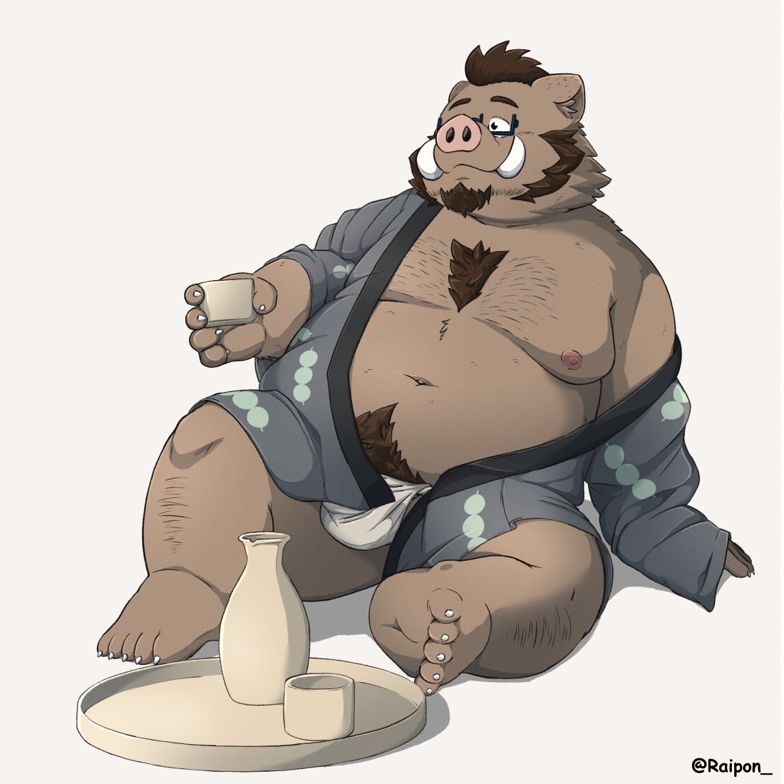 Raipon_'s tweet photo. Sake 酒🐗🍶 https://t.co/wY0ywFyG5o