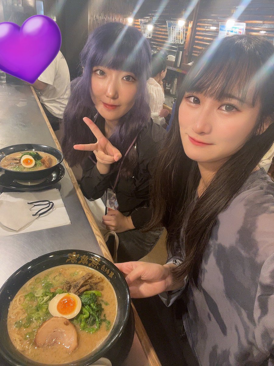 さやりん！ 新メンバーのさやりんです❣️ ラーメン好き好きクラブ仲間🍜 ライブは