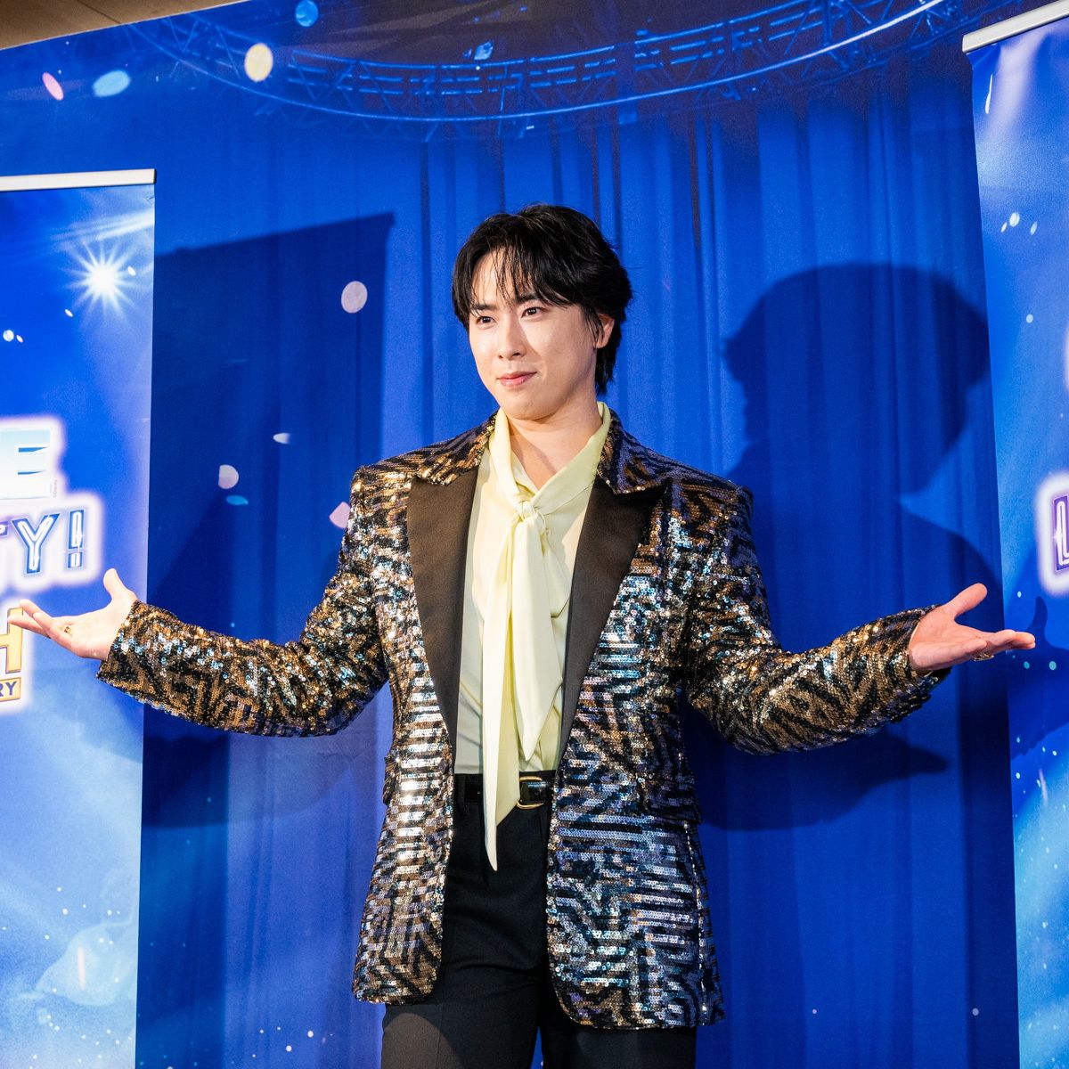 DtimesJP's tweet photo. #宮舘涼太（#SnowMan）が『アンダー・ザ・シー』独唱！
日本公演40周年記念 ディズニー・オン・アイス “Let’s Party!”囲み会見 
スペシャルアクトにむけて、意気込みや聴きどころを語ってくださいました☆
詳細→https://t.co/zbB1xfVbLc https://t.co/VsqDpxh9Or