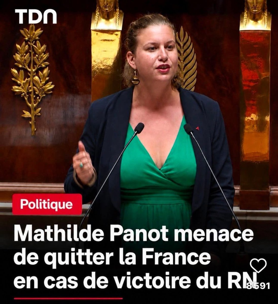 GilbertCollard's tweet photo. RN = Répulsif pour les nuisibles ! https://t.co/NDScNDFLsZ