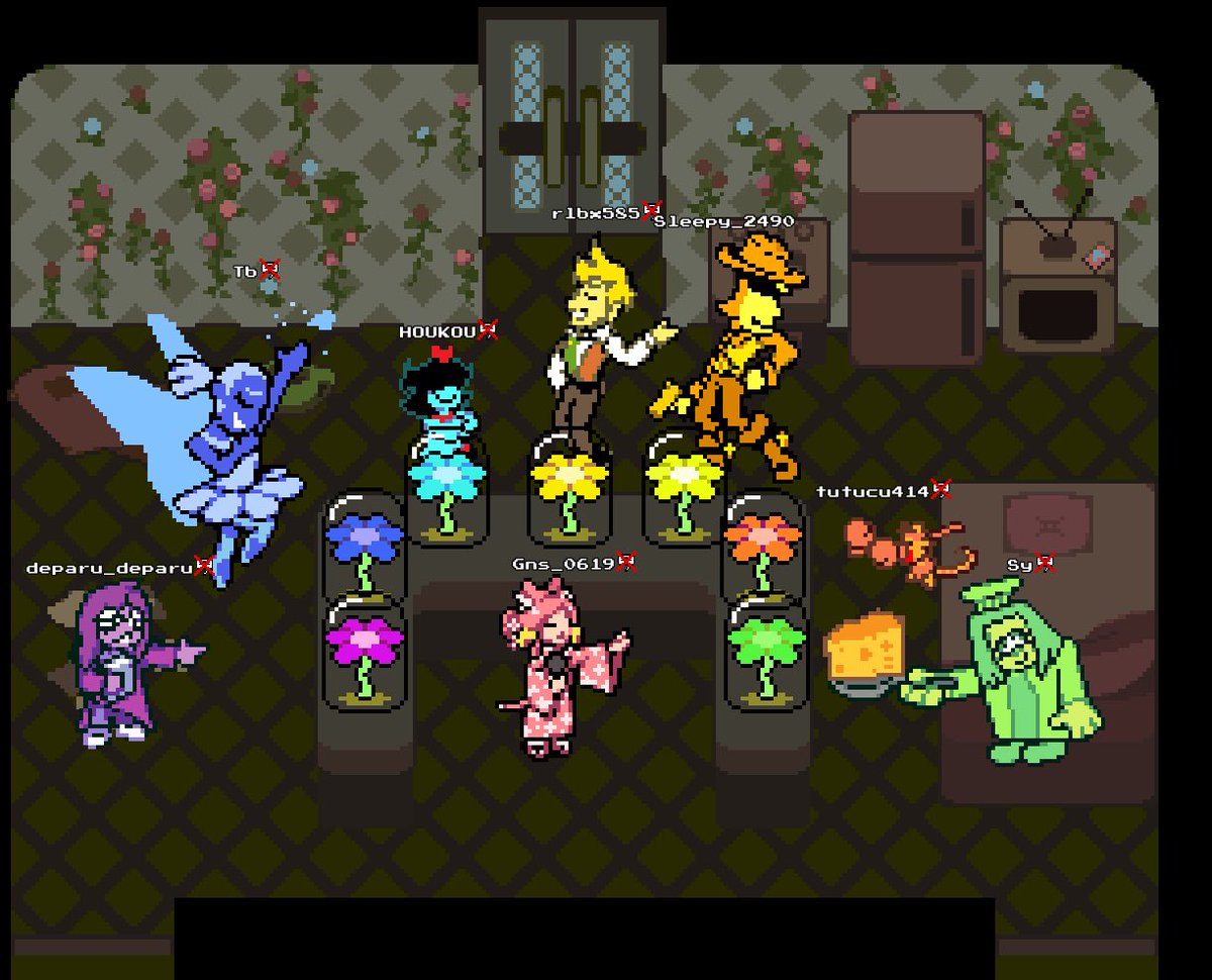 bi21589's tweet photo. DELTARUNE CONNECTED、試しに始めたら最高に楽しくて最高だった（語彙） https://t.co/cQmTQ4yivi