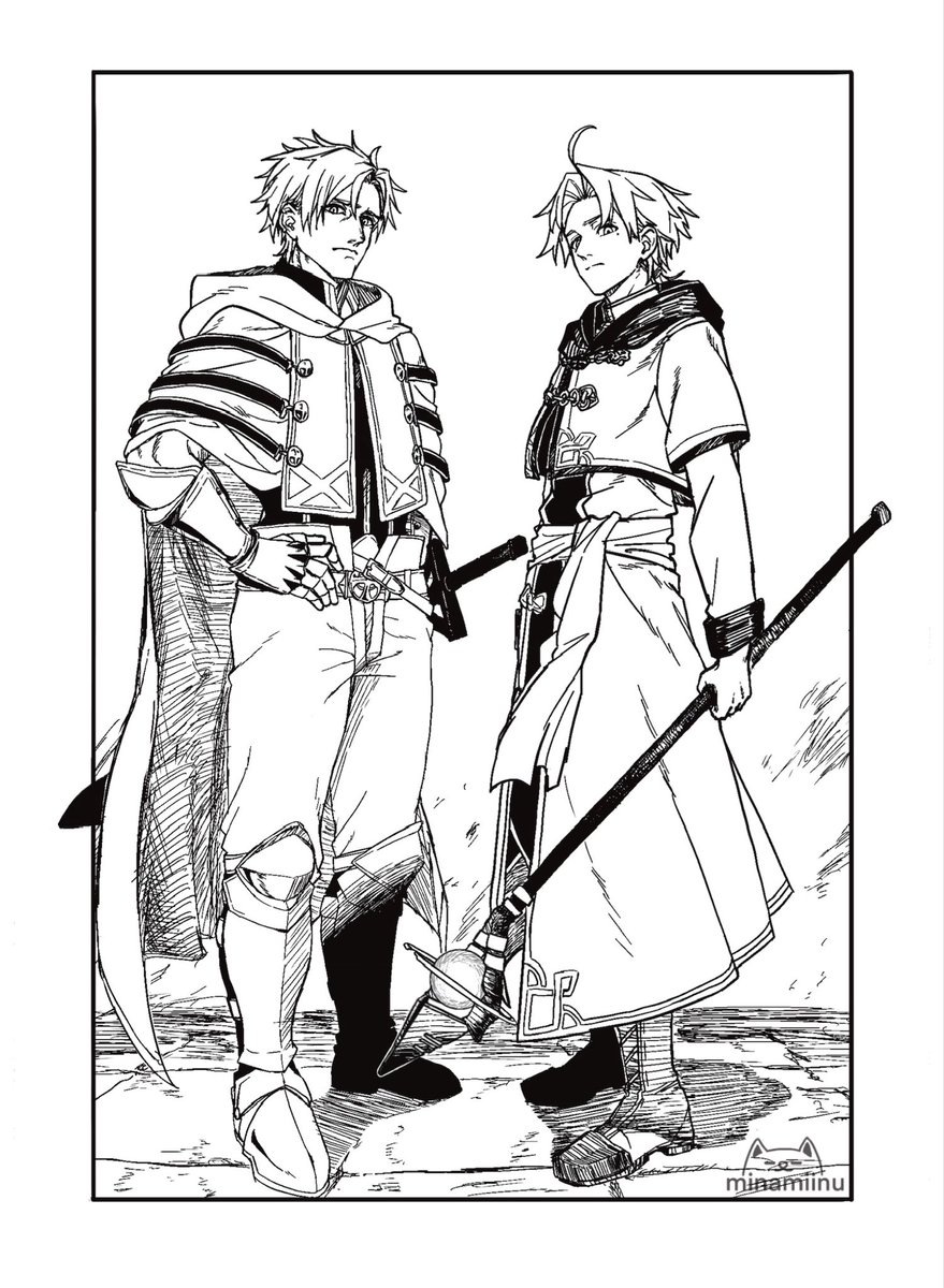 Post by ᐡ-ﻌ-ᐡ on X: 漫画の扉絵風
