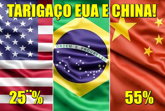 BrazilenDireita's tweet photo. Tarifaço LUL4 M0RA€S!!!
De quem é a culpa do tarifaço? 

EUA imperialismo opressor: 25%
China minha abiguinha comuna: 55%

A CULPA É DO LULA DEFENDA O BRASIL DO PT 
PT: PARTIDO DO TARIFAÇO 
São os únicos culpados por tudo isso ??? https://t.co/zqMkoSTjMm