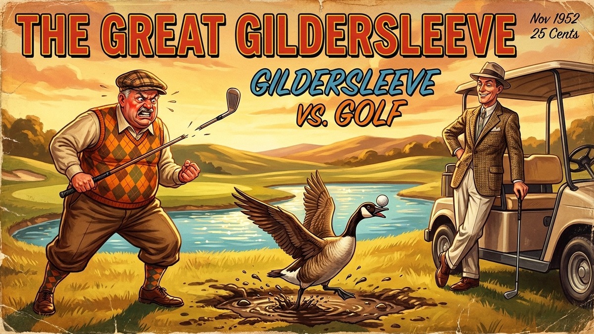 VintageRadio's tweet photo. He couldn't win the match. He also couldn't back down. That, in one sentence, is Throckmorton P. Gildersleeve.

One smug houseguest, one dare -- and Summerfield's proudest man is in the sand trap by noon. Nov 5, 1952.

https://t.co/mbiHuMeZEu

#OldTimeRadio #VintageRadio https://t.co/hakbJK3XsY