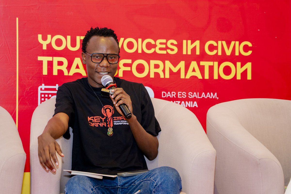 JohnieZeBest's tweet photo. “Young people have the right to participate in leadership &amp; governance in line with Article 21(1) of the Constitution of the URT, which guarantees every citizen the right to take part in governing the country directly or through elected representatie.”~Adv Majige

#KeyJanaImpact https://t.co/aTuxkgnufG