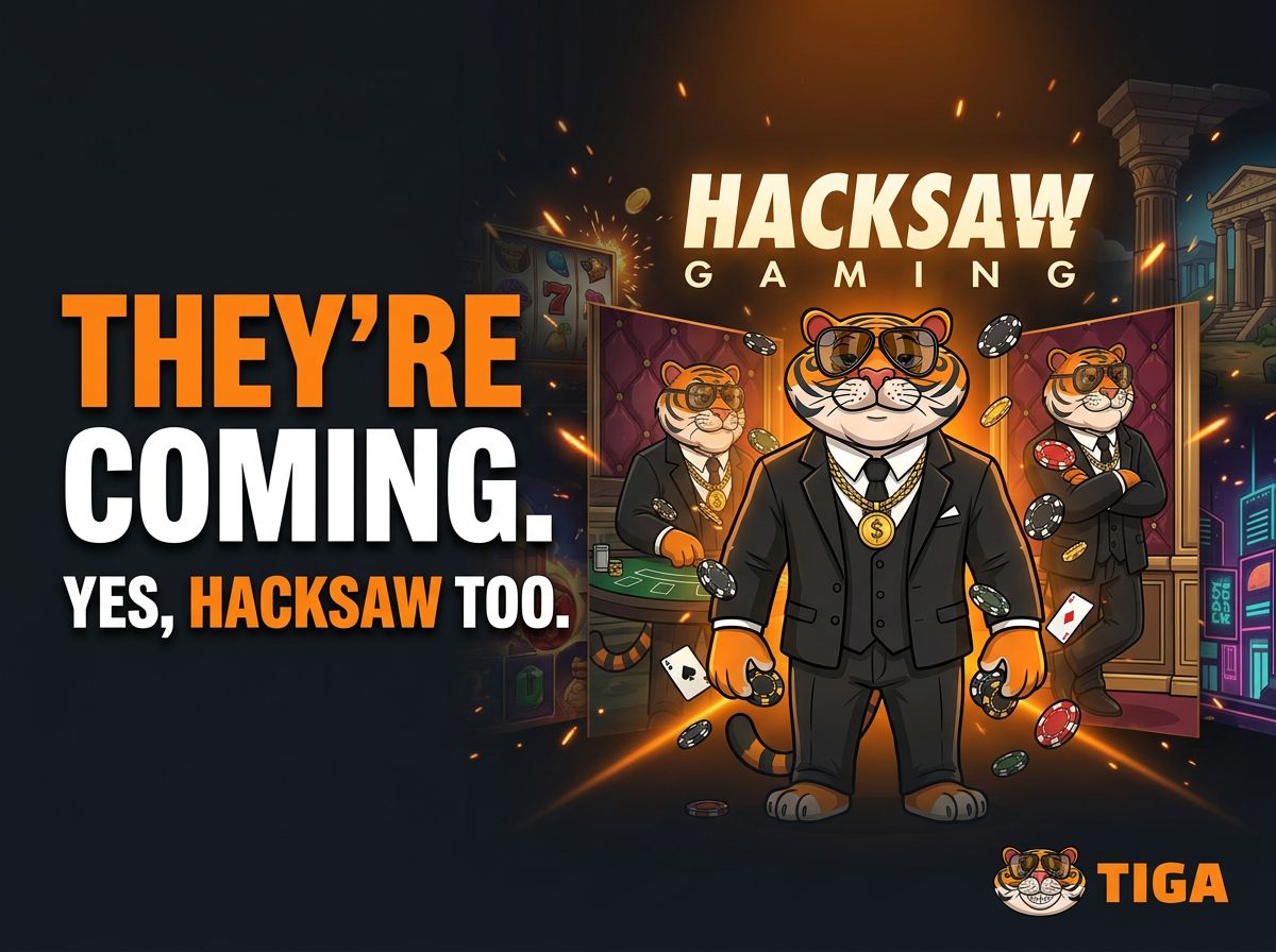 tiga_coin's tweet photo. Big news for the slot lovers 🐯

Some of the most requested studios in the game are coming to TIGA. Yes, @hacksawgaming included.

Not long now and more to come... 👀 https://t.co/GQF1lh3Jj2