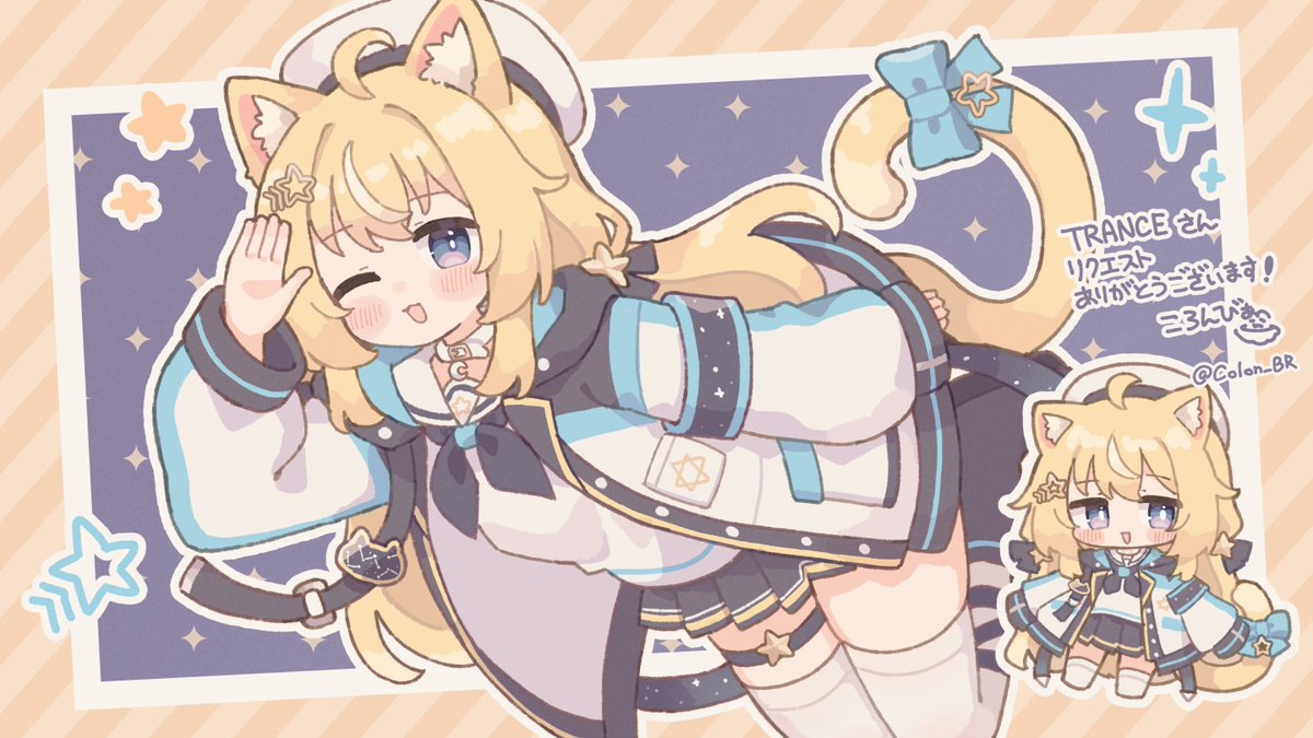 Colon_BR's tweet photo. Skebリクエストありがとうございます！！💫🐈 https://t.co/ZXAV5bjZU4