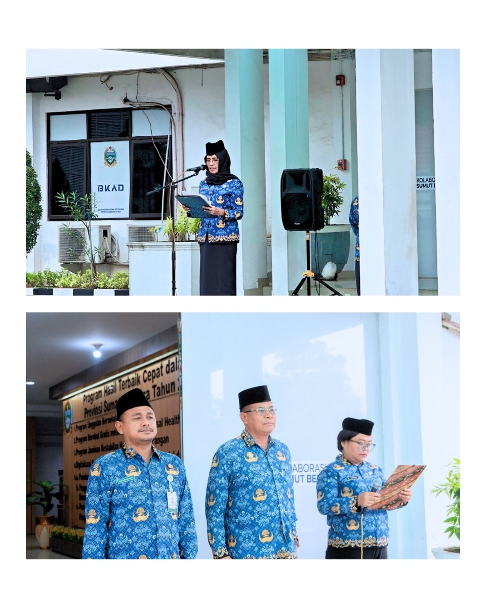dishub_sumut's tweet photo. Menumbuhkan Semangat Nasionalisme

Dishub Sumut melaksanakan Upacara Bendera Hari Kesadaran Nasional Juli 2026. Momentum ini menjadi pengingat untuk terus memperkuat disiplin, integritas, profesionalisme, dan pelayanan transportasi yang berkeselamatan bagi masyarakat.
#InfoDishub https://t.co/IBxQNaIdkz