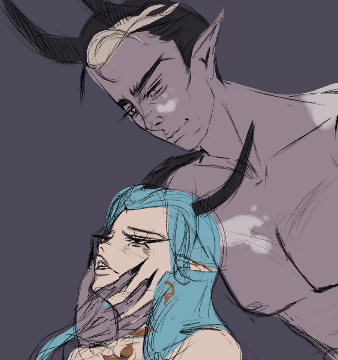 miirlt's tweet photo. WIP 💜🤍 https://t.co/Xi7SMfUxaE