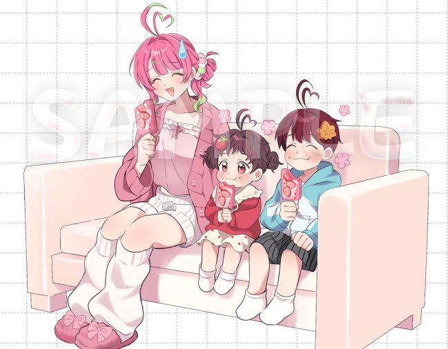 c02_lemon2's tweet photo. 【🌸お仕事🌸 】

白玉あんこ様  
2ndオリジナル曲 『転んで起きろっ！』

こちらの一部ＭＶ内イラストを担当しました！
よろしくお願いします🍓💞 https://t.co/o3Xd44MJuy