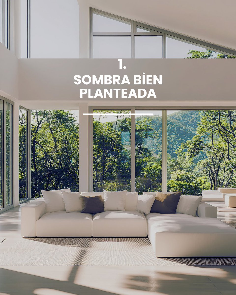 aplomados_c's tweet photo. Casa fresca sin excesos: sombra, ventilación y materiales adecuados.  #ecoeficiencia #hogar https://t.co/Dd8LKJCCNH