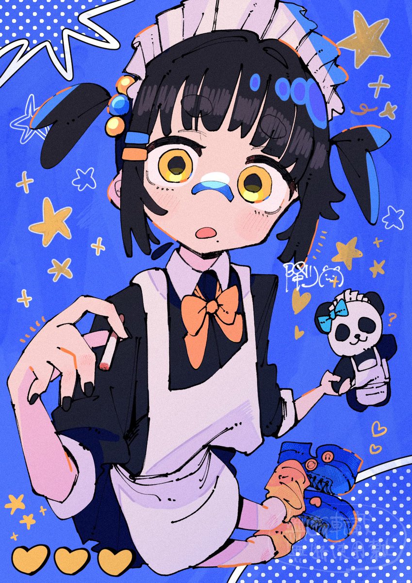furu_tkc's tweet photo. めいど🐼 再掲
#illustration #イラスト https://t.co/6D9RzJyUpS