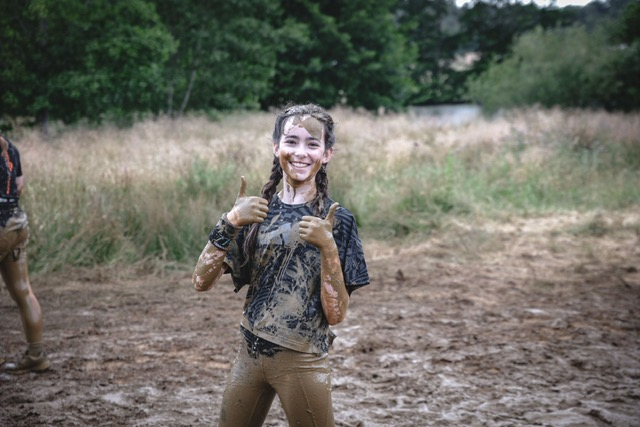 BruntsAcademy's tweet photo. A couple of weeks ago I ran my first Tough Mudder. It was a 5k course with 11 obstacles including crawling through mud under barbed wire, jumping into a skip of freezing ice water, and running through live electric wires. Lacey M year 9 https://t.co/ffCduhSWsx