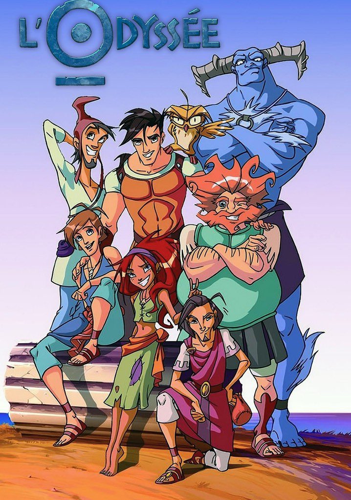 Maurena_B's tweet photo. Tout le monde parle de L’Odyssée de Nolan mais personne ne parle de cette série animée que j’adorais petite 🔱

PS : la scène du cyclope fonctionne très bien avec les sixièmes. https://t.co/ld2UUGxuk4