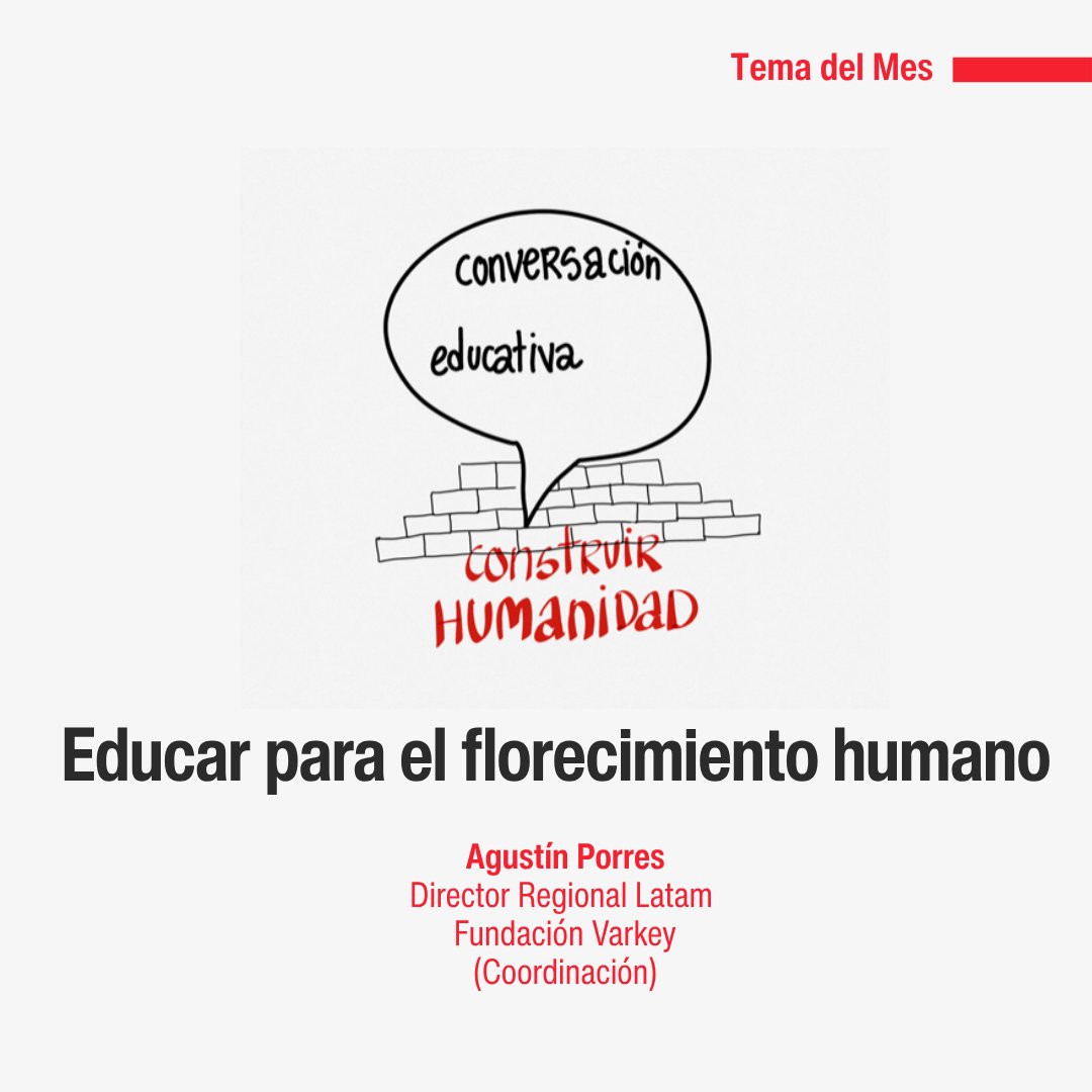 CuadernosP's tweet photo. TEMA DEL MES Dedicamos el monográfico de este número a "Educar para el florecimiento humano", coord. por @Agustinporres, director Regional Latam @FundacionVarkey. https://t.co/1faCRqGu6U
