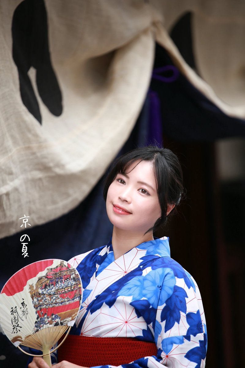 1965_sora's tweet photo. 京の夏　祇園祭
model:桜木なぎさん@kyoto_nagi 
#京都　#祇園祭 https://t.co/zwpEWzMCtg