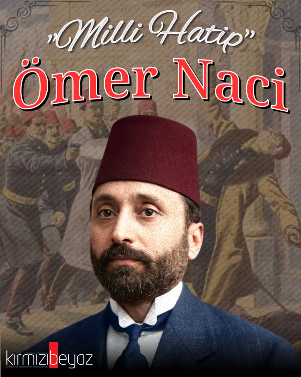 kbdergi's tweet photo. 📌“Derdi millet ile harab oldu ten, Neyleyim ikbali istikbali ben.”

⭕️ Mustafa Kemal’in yol arkadaşı Ömer Naci, hitabetiyle kitleleri sürükleyen bir "Millî Hatip"ti. 1913 Bâb-ı Âli Baskını'nda yaptığı ateşli konuşmayla askerleri ikna etti ve baskının başarılı olmasını sağladı. https://t.co/Mo1rMs3LGF