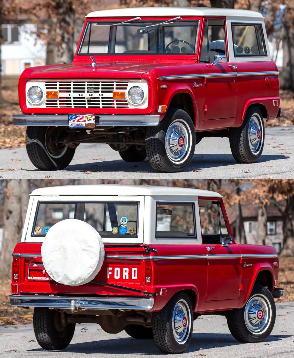Paul26443656's tweet photo. 1969 Ford Bronco https://t.co/FP1NOddQLQ