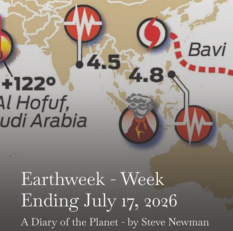 Earthweek tweet picture
