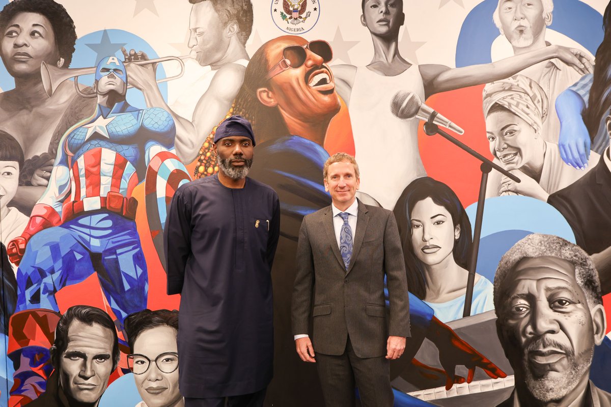 USinNigeria's tweet photo. Chargé d’Affaires Keith Heffern and Public Affairs Counselor Lee McManis met with senior Government of Nigeria cultural heritage officials @ncmmhq and relevant law enforcement agencies following the CPAC foreign government session on Nigeria's request to extend the 2022 U.S.-Nigeria Cultural Property Agreement.

This results-driven engagement reflects the United States' commitment to a strong, action-oriented partnership with Nigeria, one that delivers real outcomes: protecting irreplaceable cultural treasures, safeguarding American buyers and institutions from illicit antiquities, and cutting off funding streams that fuel criminal and terrorist networks.