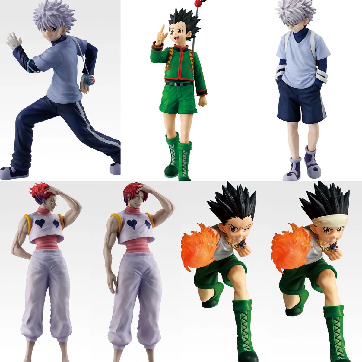 前回のフィギュア含めてグリードアイランド編のフィギュア揃ってきまし