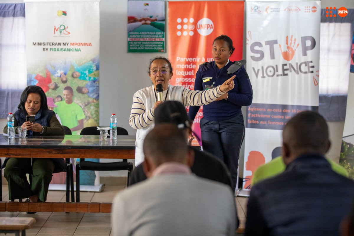 UNFPAMadagascar's tweet photo. Through the #TAKEDA Project, @UNFPA is supporting the Min. of Pop. to #EndGBV.

In Tanjombato 🇲🇬, nearly 2,000 workers were reached w/ awareness sessions on GBV prevention, sexual exploitation and abuse prevention, and available survivor support services.

#WPD2026 #EndGBV https://t.co/pc6Y8h6ywc