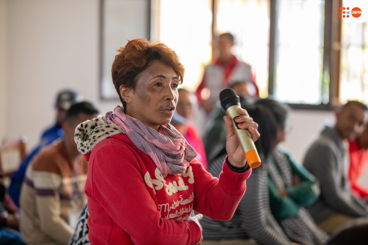 UNFPAMadagascar's tweet photo. Through the #TAKEDA Project, @UNFPA is supporting the Min. of Pop. to #EndGBV.

In Tanjombato 🇲🇬, nearly 2,000 workers were reached w/ awareness sessions on GBV prevention, sexual exploitation and abuse prevention, and available survivor support services.

#WPD2026 #EndGBV https://t.co/pc6Y8h6ywc