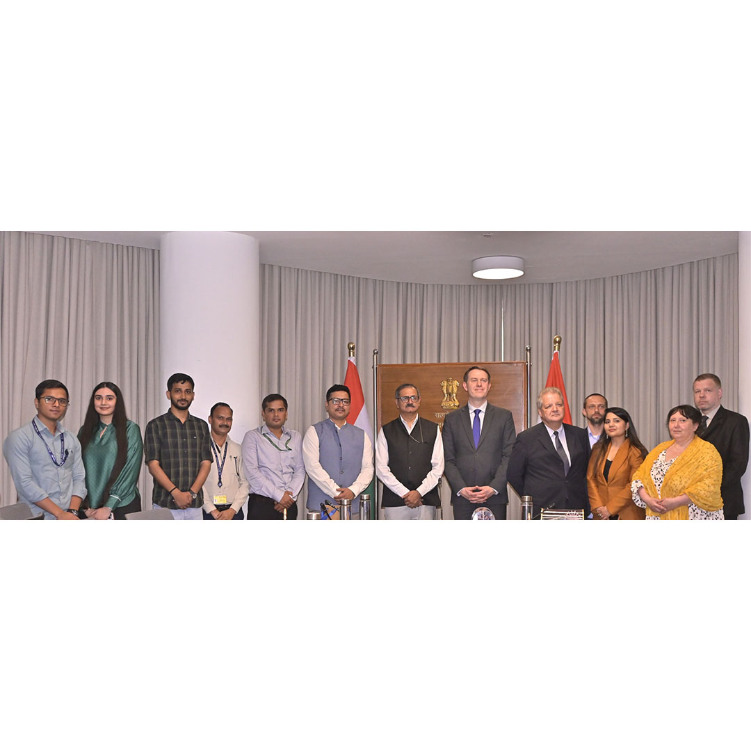 minmsme's tweet photo. The meeting reaffirmed the commitment of both countries to strengthen institutional partnerships and promote greater business-to-business engagement for innovation-driven, inclusive and sustainable growth.
#MSME #IndiaPoland #JCEC #Innovation #TradeInvestment #EconomicCooperation
@M_Baranowski