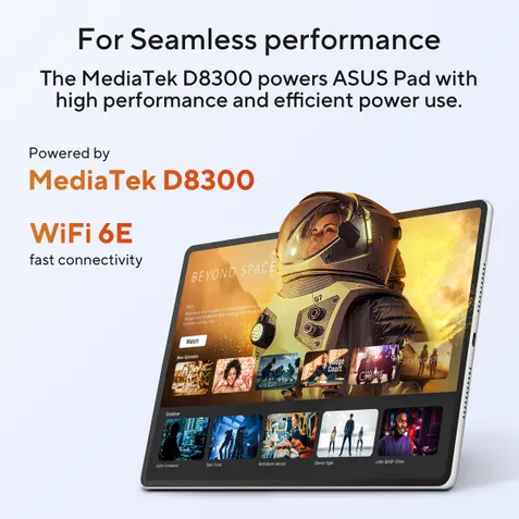 beebomco's tweet photo. ASUS Pad has launched in India with a Tandem OLED Display!

- 12.2" 2.8K 144Hz Tandem OLED, 3:2 aspect ratio, 2000 Nits Peak
- Dimensity 8300
- 8GB LPDDR5X RAM, 128GB/256GB Storage
- 4x 1W Dolby Atmos Speakers
- USB 3.0 Type-C
- 9,000mAh battery 45W Charging
- 6.5mm, 0.52Kg
- Pricing will be announced on 6th August

We finally have a new OLED tablet option in India. What do you think about the tablet and the pricing guesses?
