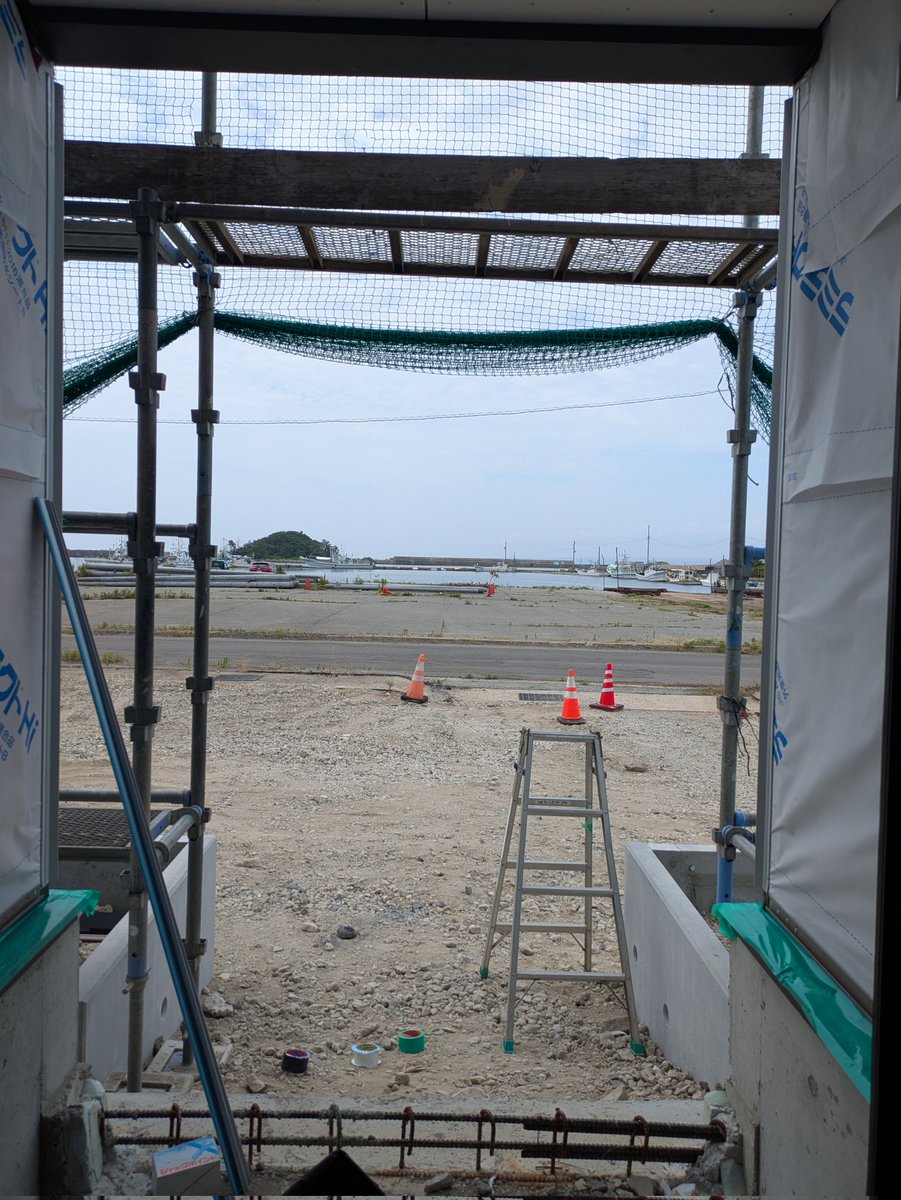 nodasetsubi's tweet photo. 今週珠洲市でお仕事！
なんだか地元気分です😆
#配管屋
#珠洲市
#新築現場
#珠洲の海 https://t.co/vFdOZnsIL1