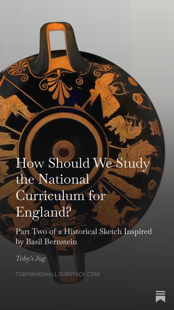 tobiasmarshall's tweet photo. "Too often within sociology the voice of education has been disregarded, as if what happens within our classrooms is no more than a reflex of external power structures. Bernstein’s Pedagogic Device  encourages us to question this reductive assumption."

https://t.co/0Y6ZrTN5mj https://t.co/BTNSwFulDN