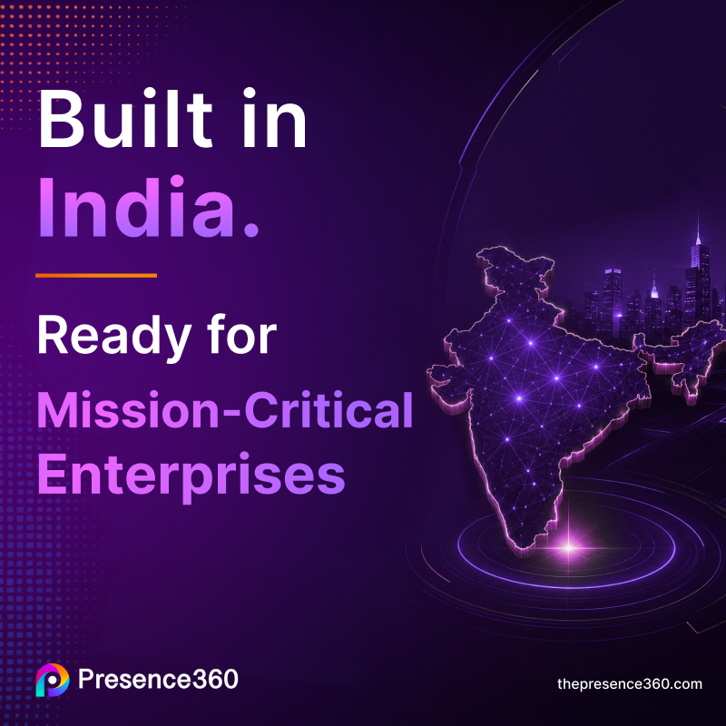 ThePresence360's tweet photo. Mission-critical public sector platforms need more than software-they need a trusted partner.
Presence360 is a Made-in-India ERP built for security, scalability, governance, &amp; data sovereignty.
One indigenous platform. Enterprise-grade performance.
#AtmanirbharBharat #Presence360 https://t.co/NjIFhcmXbp