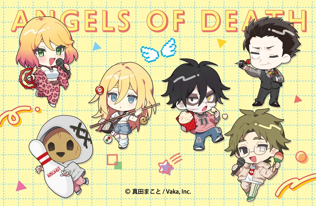 殺戮の天使 ラウンドワン ラウワン 缶バッジ トレーディングカード ザック 殺戮の天使🪽公式アカウント on X: 