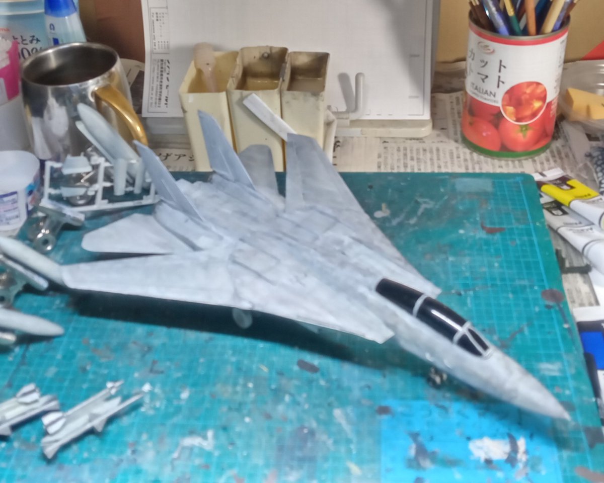 72lab #トップガン祭り ITALERI F-14A Tomcat イタレリのトツキャット