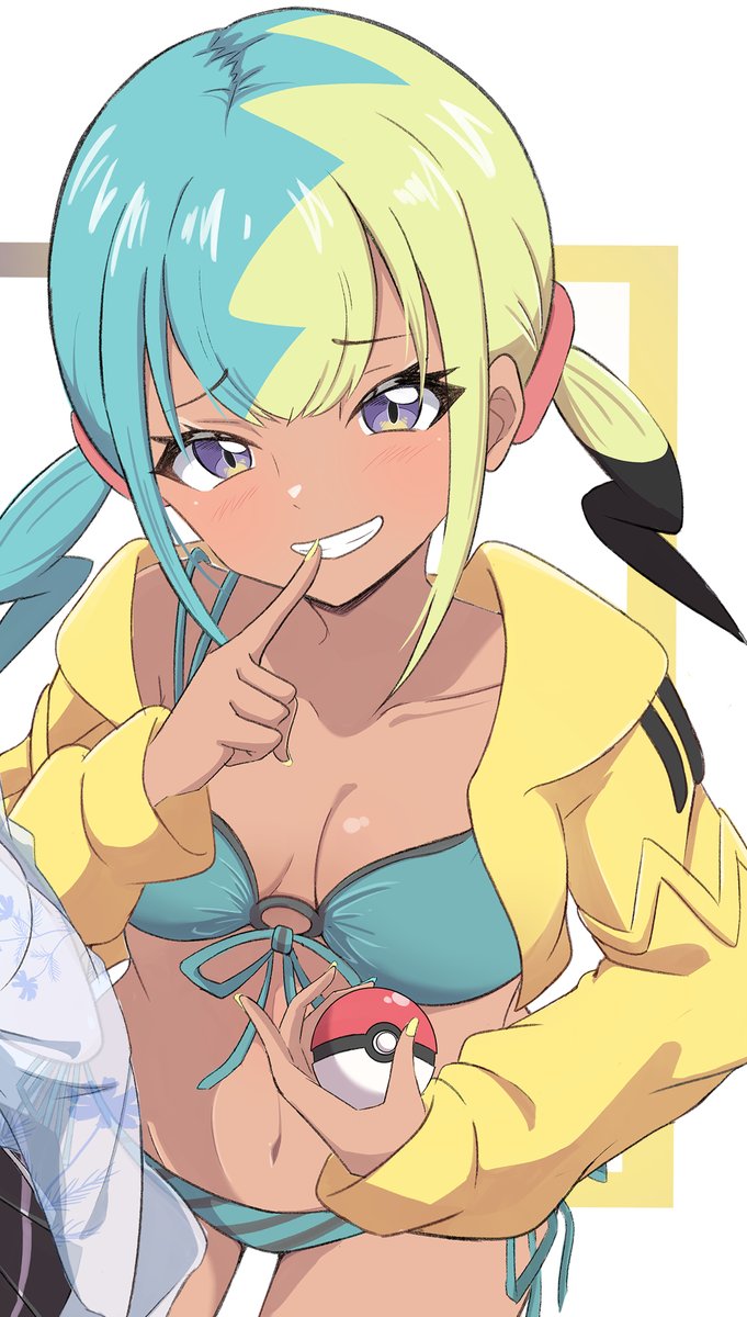 ronoillust's tweet photo. ムク＆カナリィ
夏使用✨✨
スライドすると繋がると思う！
＃Pokemon https://t.co/NnmXROeb79