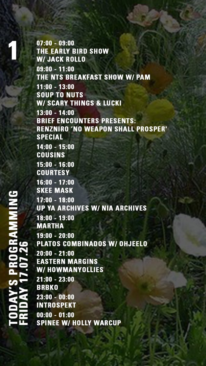 NTS Radio tweet media