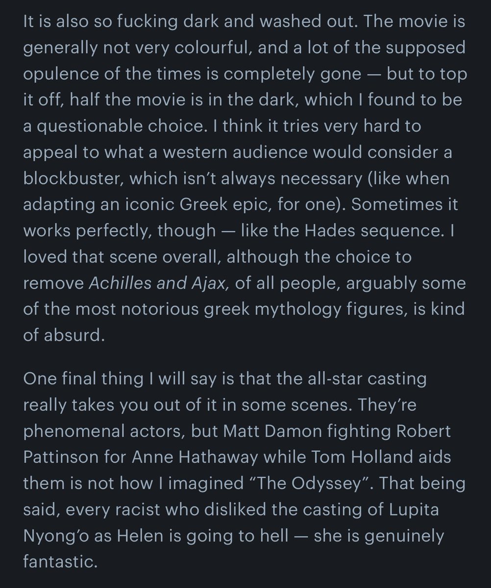 destielhag's tweet photo. my more organised thoughts on the odyssey now that it’s the next day and I’ve had time to think about it for a bit https://t.co/wj3ewMzakB
