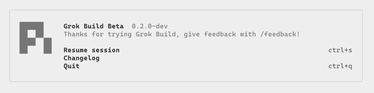 Dwsyyy's tweet photo. Bringing Grok Build’s native Rust TUI to Pi users.

Grok Build has a really strong terminal experience. I built a headless adapter so Pi users can keep their existing harness core unchanged while using Grok Pager’s fullscreen, mouse-interactive TUI — including Markdown, tool cards, diffs, scrollback and more.

@pidotdev

Repo (with install scripts):
https://t.co/TMfHksjl8N
build Feedback welcome!