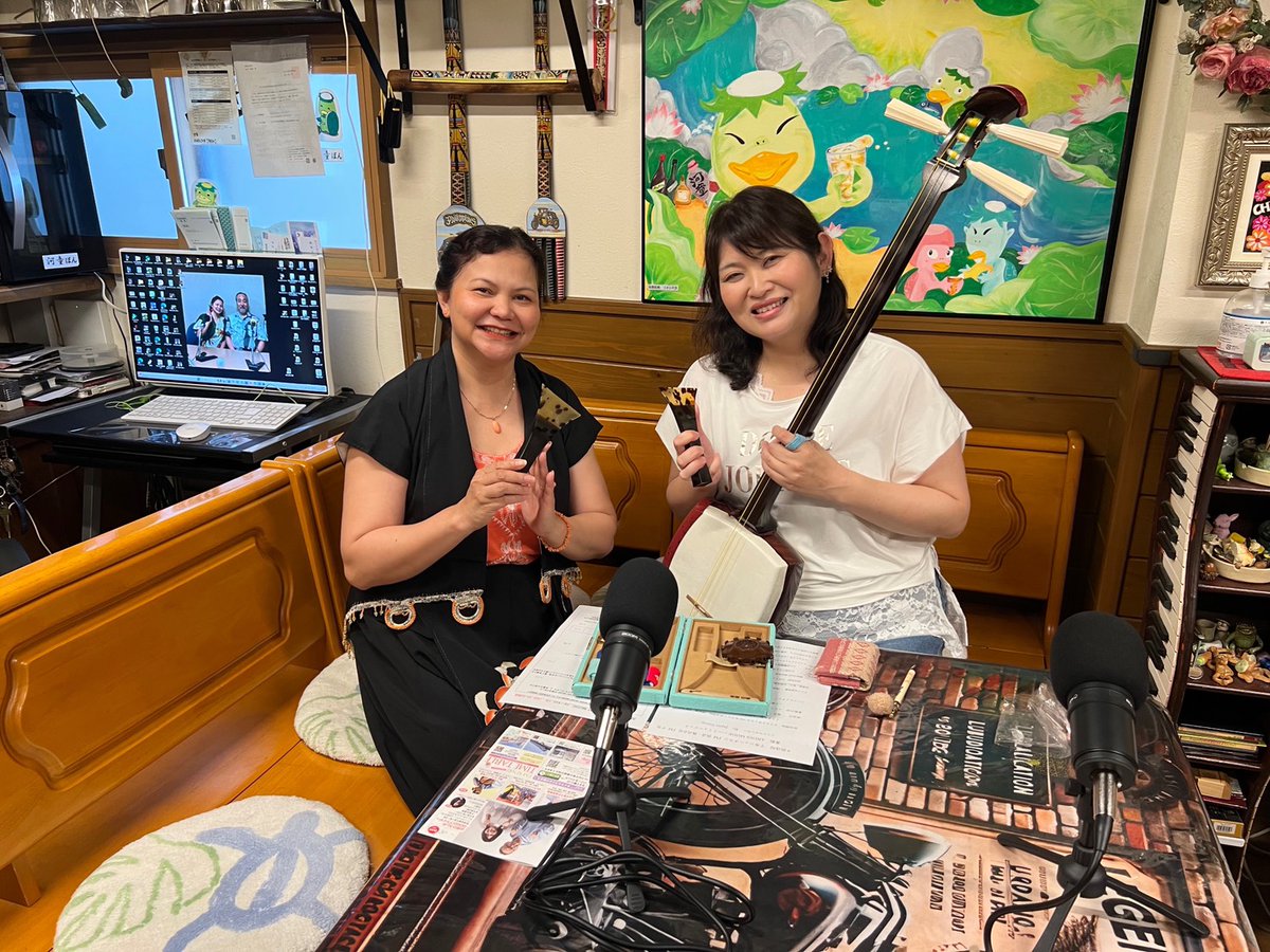 fmsenri's tweet photo. エマ・アンデスさんと河童の大将が
毎月第1・3土曜 午後8時からお送りしている
『ANDES MODE HEART MUSIC🌺』
7月18日(土)のゲストは
津軽三味線奏者の徳田恵美さんです
番組はこちらからお聞きください📻
https://t.co/fbwFcFpCJR
#FM千里 #andesmode https://t.co/4c5eEQN3AK