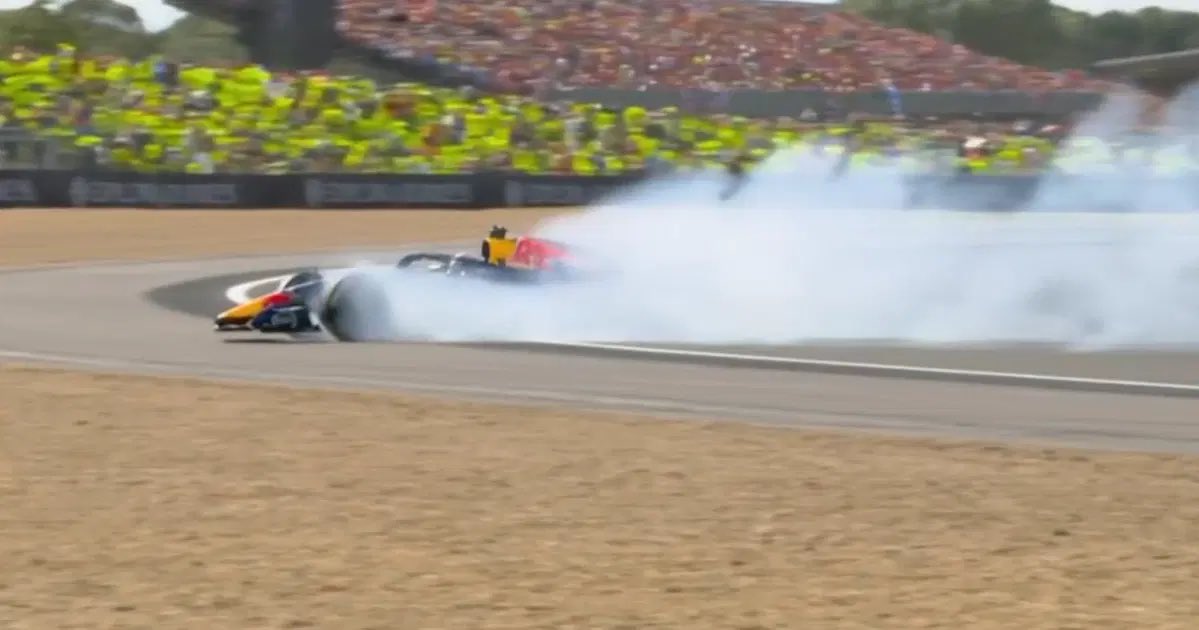FIAsteward's tweet photo. The @fia are considering a blanket ban on Macarena rear wings due to “skill issues” experienced by certain drivers: https://t.co/FO0hKpOAS4