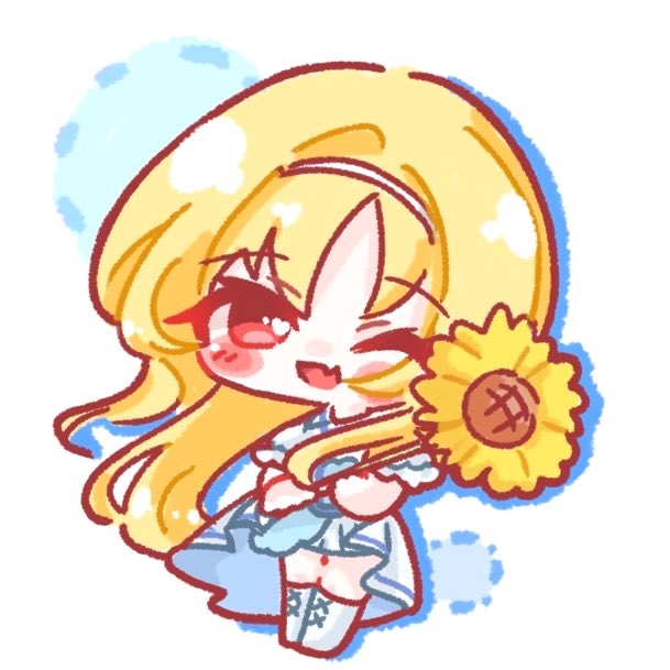 yuzu_ponz0813's tweet photo. 夏のちとせ🌻🩵 https://t.co/WU1dF7Vu7i