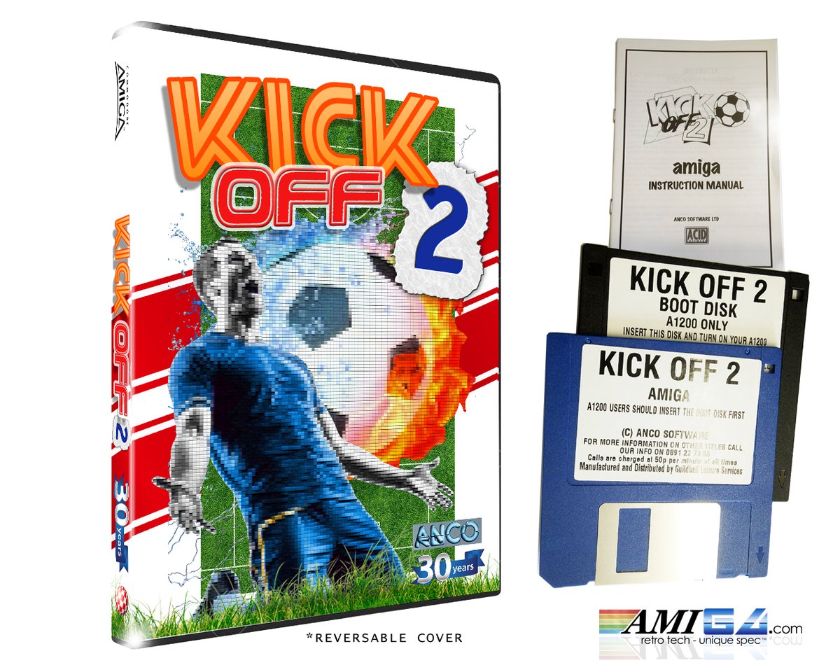 MadGerbil365's tweet photo. KICK OFF 2 AMIGA 30th Anniversary £15 https://t.co/vTu9XGMoSM Celebrate the 30th Anniversary of KickOff 2 with re-imagined #Amiga Artwork. A game all Amiga owners should have in their collection. #RetroGaming #CommodoreAmiga #RetroGames #Retrogamer #RetroGameSearch #AmigaReposts https://t.co/dY838OMDq1