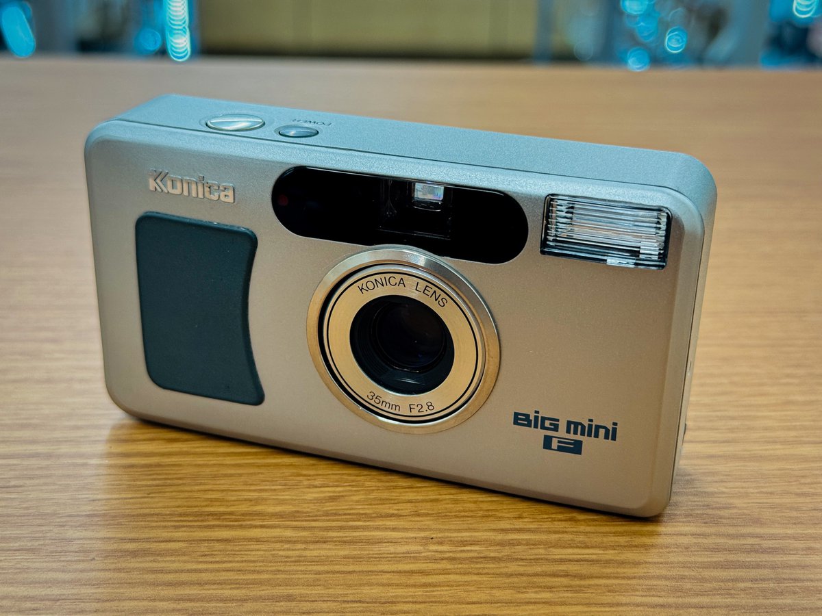 Great cameras available. Konica Big Mini F A premium compact film